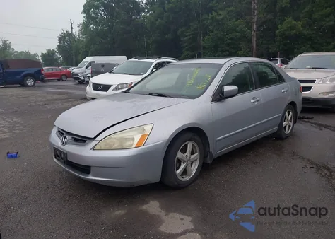 2003 Honda Accord 2.4 Ex из США, поврежденный, VIN JHMCM56663C046072